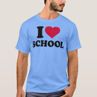 Ik hou van school t-shirt