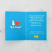 Ik hou van school. Terug naar het Afstuderen Carto Kaart (Binnen)