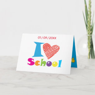 Ik hou van school. Terug naar het Afstuderen Carto Kaart