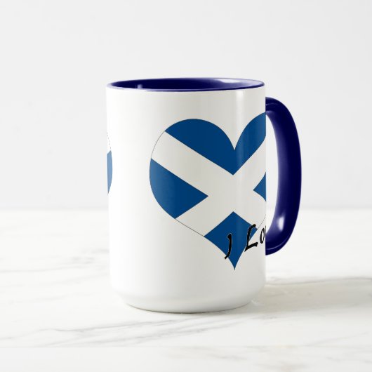 Ik hou van Schotland Mok (Voorkant rechts)