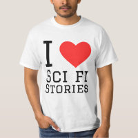 Ik hou van Sci Fi verhalen