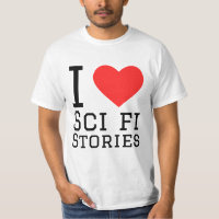 Ik hou van Sci Fi verhalen