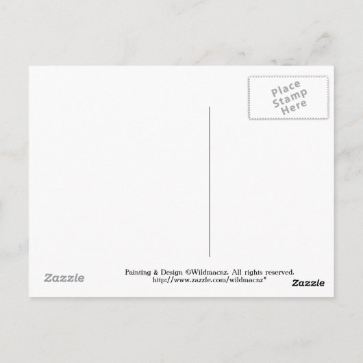 Ik hou van scooters! Briefkaart (Achterkant)