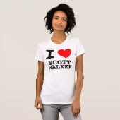 Ik hou van Scott Walker T-shirt (Voorkant volledig)