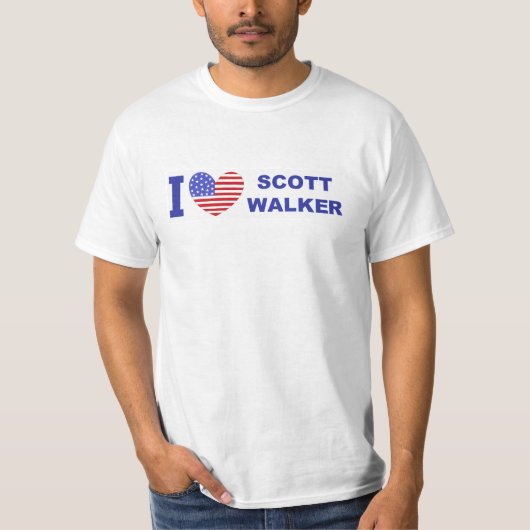 Ik hou van Scott Walker T-shirt (Voorkant)