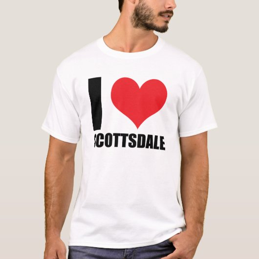 Ik hou van Scottsdale T-shirt (Voorkant)
