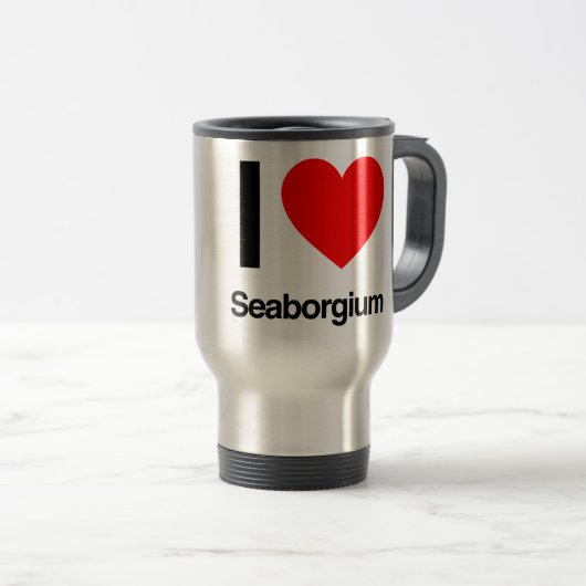Ik hou van Seaborgium Reisbeker (Voorkant rechts)
