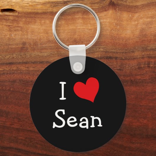 Ik hou van Sean Sleutelhanger (Voorkant)