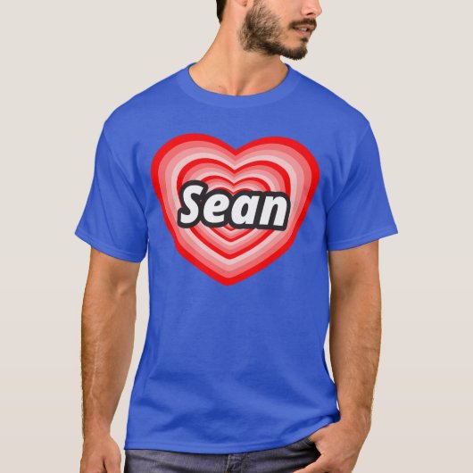 Ik hou van Sean T-shirt (Voorkant)