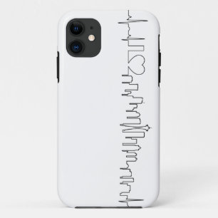 Ik hou van Seattle in een uitzonderlijke stijl iPhone 11 Hoesje