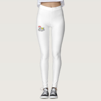Ik hou van Senior Softbal Broek 2 Leggings