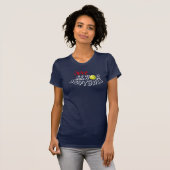 Ik hou van senior softbal T-shirts (Voorkant volledig)