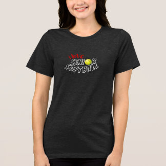 Ik hou van Senior Softball T-shirt
