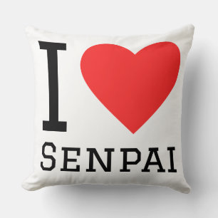 Ik hou van senpai  kussen