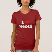 Ik hou van Seoul Tshirt White Tshirt (Voorkant)