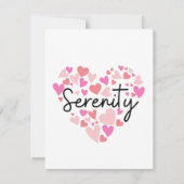 Ik hou van Serenity Notitiekaartje (Achterkant)