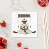 Ik hou van servetten van schapenpapier (Insitu)