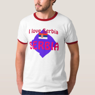 Ik hou van Servië T-shirt