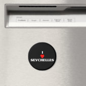 Ik hou van Seychellen Magneet (Insitu (Vaatwasser))