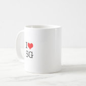Ik hou van SG koffiemok (Voorkant links)