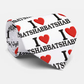 Ik hou van Shabbat Stropdas (Opgerold)