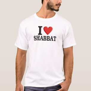 Ik hou van Shabbat T-shirt