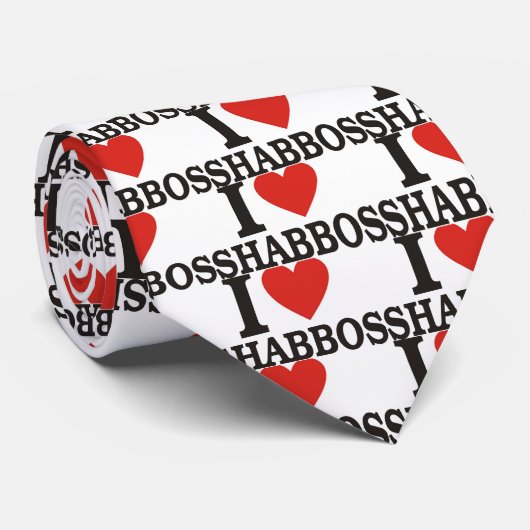 Ik hou van Shabbos Stropdas (Opgerold)