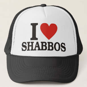 Ik hou van Shabbos Trucker Pet