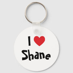 Ik hou van Shane Sleutelhanger