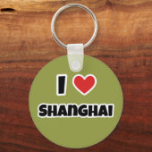 Ik hou van Shanghai Sleutelhanger (Voorkant)