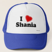 Ik hou van Shania Trucker Pet (Voorkant)