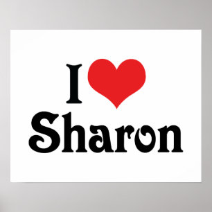 Ik hou van Sharon Poster
