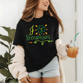 Ik hou van Shenanigans Shamrock Funny St Patrick's Tri-Blend Shirt