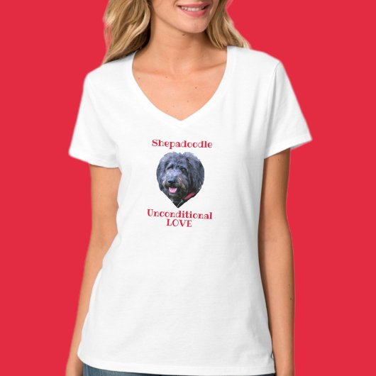 Ik hou van Shepadoles, onvoorwaardelijke liefde vo T-shirt