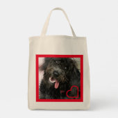 Ik hou van Shepadoodles Tote Bag (Achterkant)