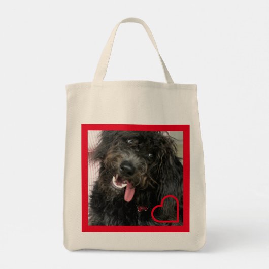 Ik hou van Shepadoodles Tote Bag (Achterkant)