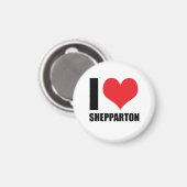 Ik hou van Shepparton Magneet (Voorkant / Achterkant)