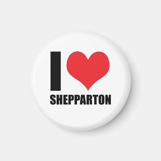 Ik hou van Shepparton Magneet (Voorkant)
