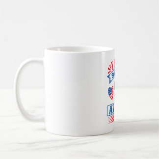 Ik hou van Shih Tzus en de VS Koffiemok