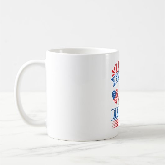 Ik hou van Shih Tzus en de VS Koffiemok (Links)