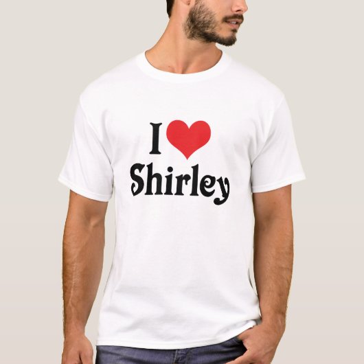 Ik hou van Shirley T-shirt (Voorkant)
