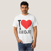 Ik hou van shojo t-shirt (Voorkant volledig)