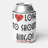 Ik hou van Shout Bingo Blikjeskoeler (Blikje Achterkant)
