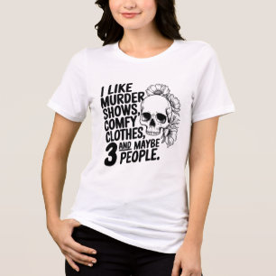 Ik hou van Shows, comfortabele kleding, Tri-Blend Shirt