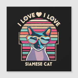 Ik hou van Siamese kat