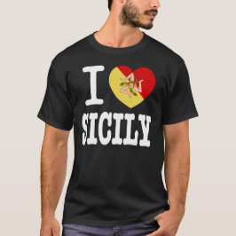Ik hou van Sicilië T-shirt