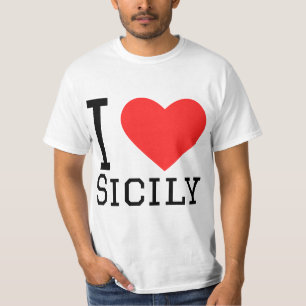 Ik hou van Sicilië T-shirt