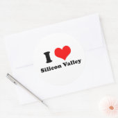 Ik hou van Silicon Valley Sticker (Envelop)