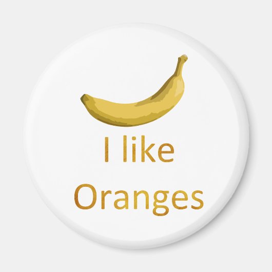 Ik hou van Sinaasappels Magneet (Voorkant)