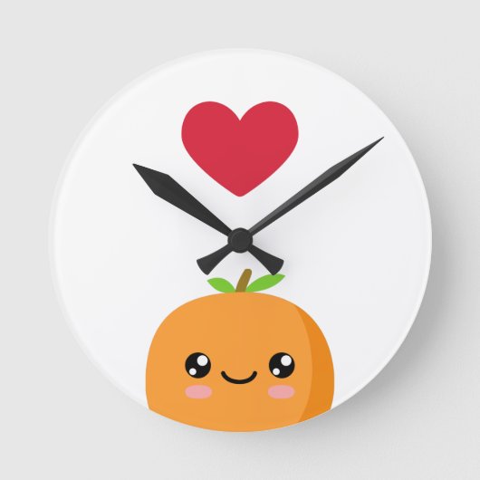 Ik hou van Sinaasappels Ronde Klok (Voorkant)